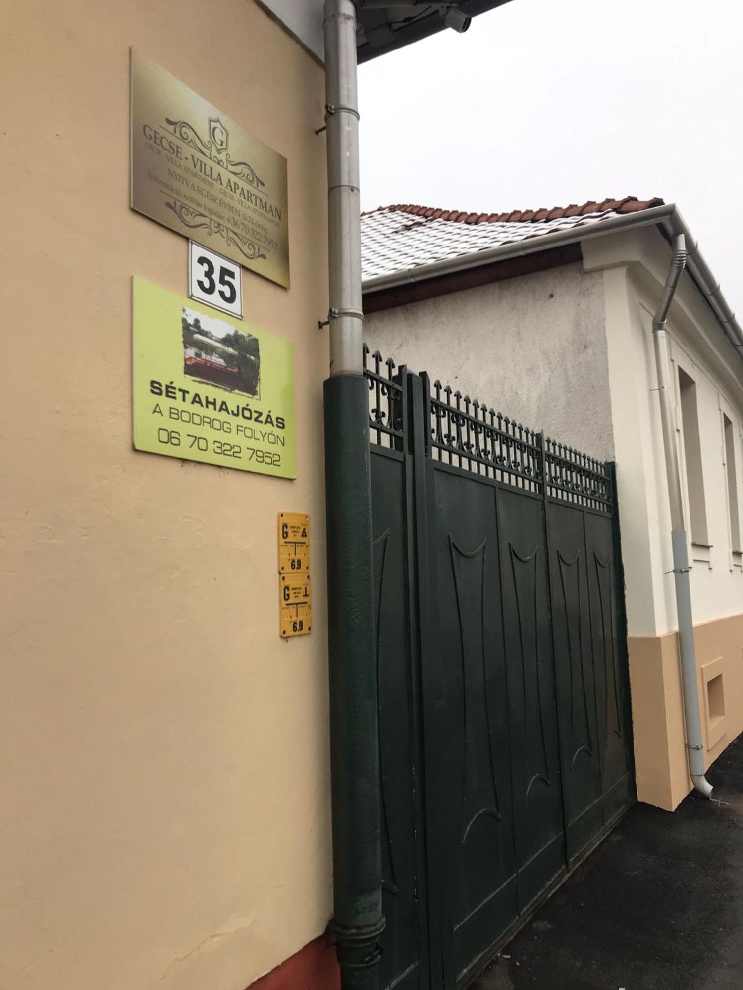 Gecse-Villa Sárospatak Dış mekan fotoğraf